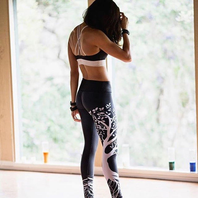 Women's Leggings Mandala Mint Print Fitness Quick Dry Leggins High Ela – So  Cute